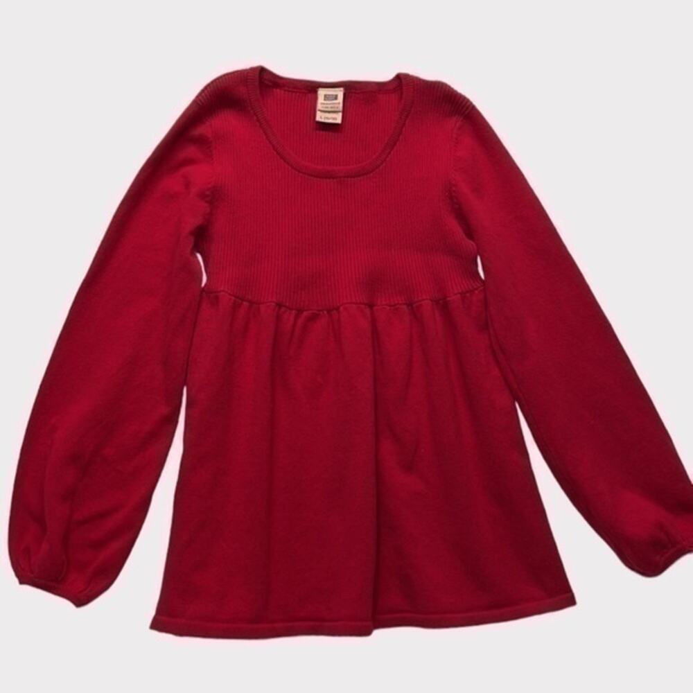 Faded Glory Red Sweater Girl’s Size 10/12